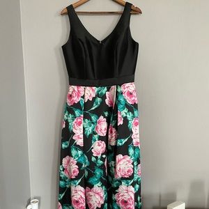 Size 12 Floral Prom Formal Dress